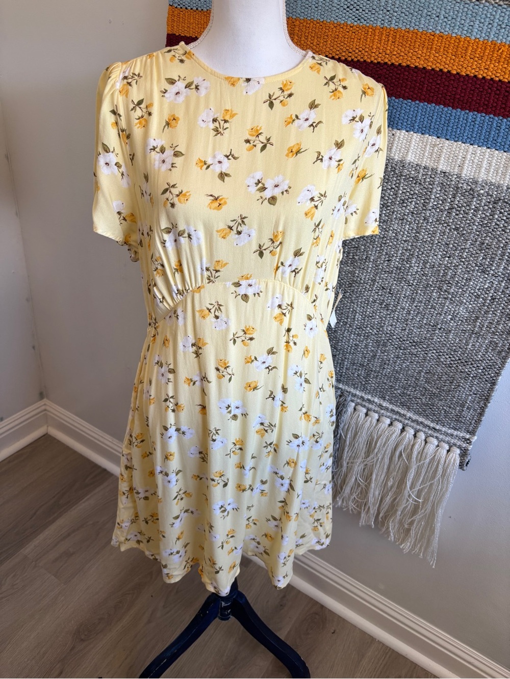 NWT Old Navy Yellow Floral Sundress